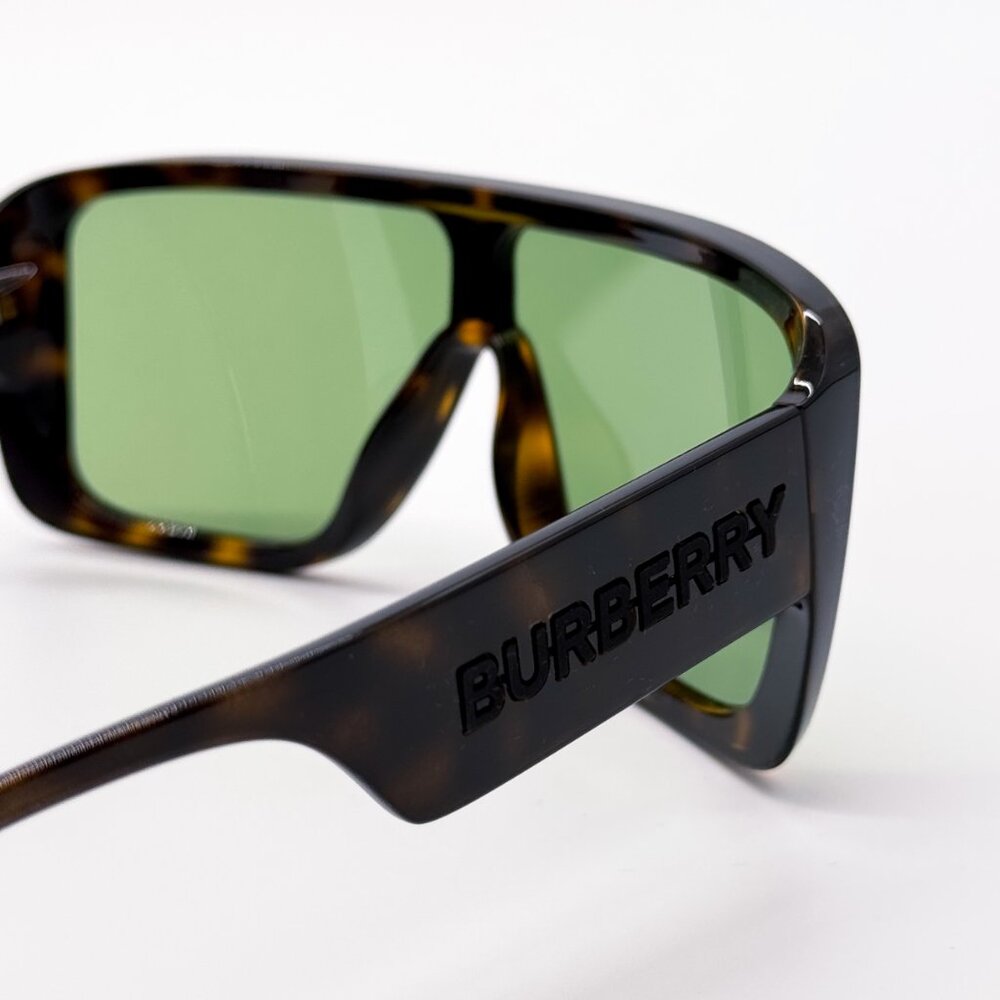 NEW BURBERRY BE4401U	3002/2 DARK HAVANA/GREEN MEN SUNGLASSES BURBERRY - Picture 7 of 11